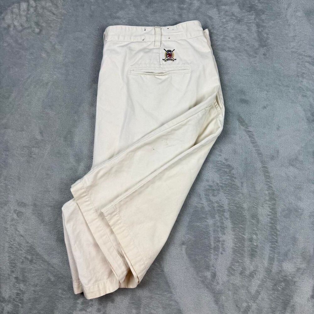 Tommy-hilfiger Men's White and Cream Shorts